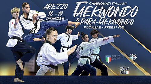 Al Palasport Estra i Campionati Italiani Poomsae e Freestyle 2021