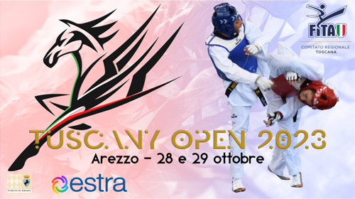 Mille atleti di taekwondo combatteranno ad Arezzo per il Tuscany Open